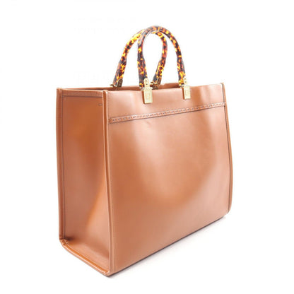 Fendi Tote Sunshine Medium 2-Way Brown Leather — view 2