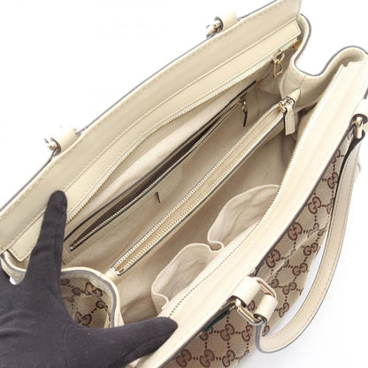 Gucci Tote Mayfair GG Canvas Sherry Line Beige — view 3