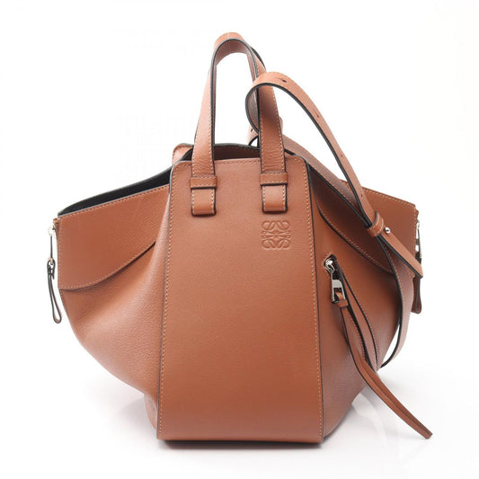 Loewe Handbag Hammock Small Brown Leather