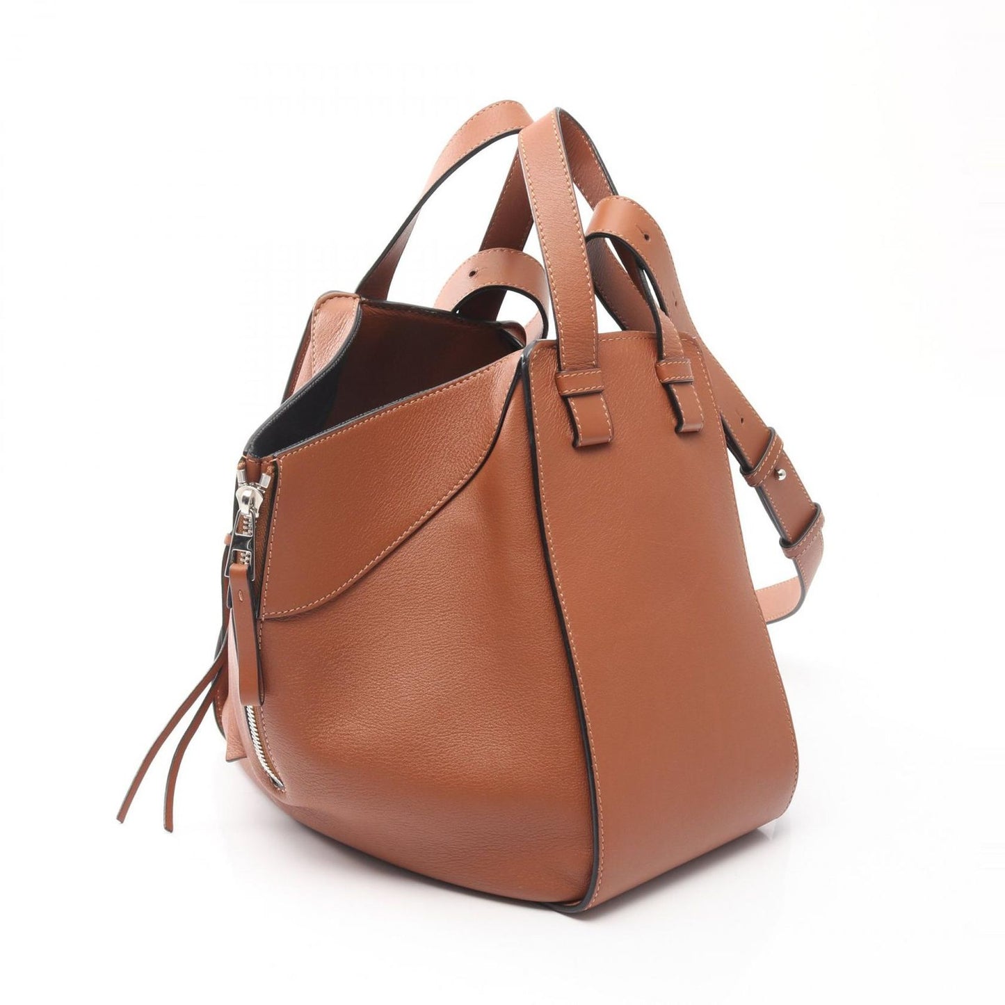 Loewe Handbag Hammock Small Brown Leather — view 2