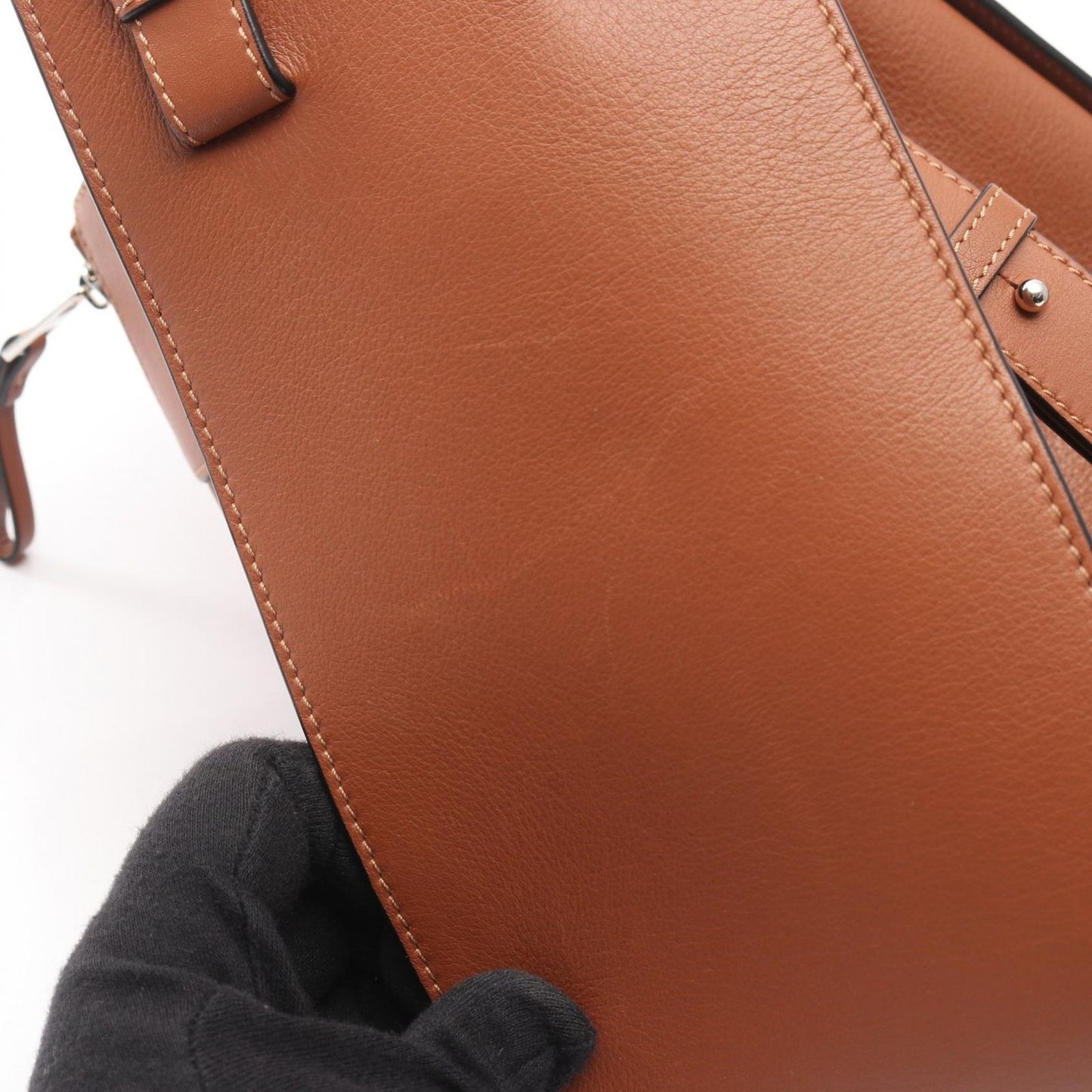 Loewe Handbag Hammock Small Brown Leather — view 7