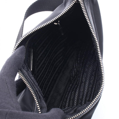 Prada Shoulder Bag Tessuto Light Black Nylon Leather — view 3