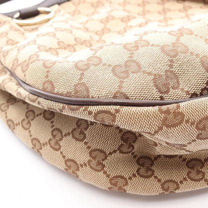 Gucci Shoulder Bag Ski GG Canvas Beige Ski — view 7
