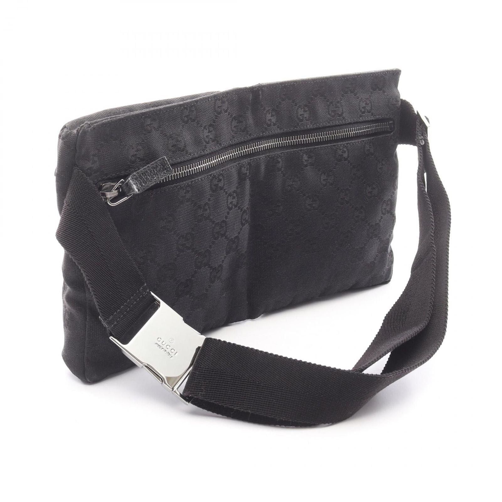 Gucci Waist Bag GG Canvas Black — view 2