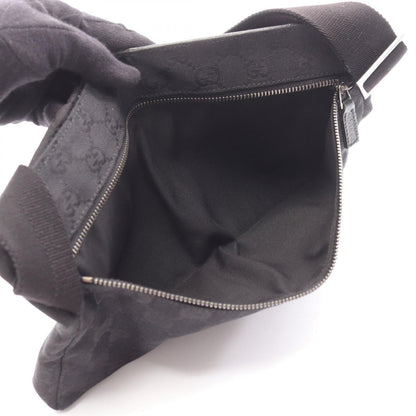 Gucci Waist Bag GG Canvas Black — view 3