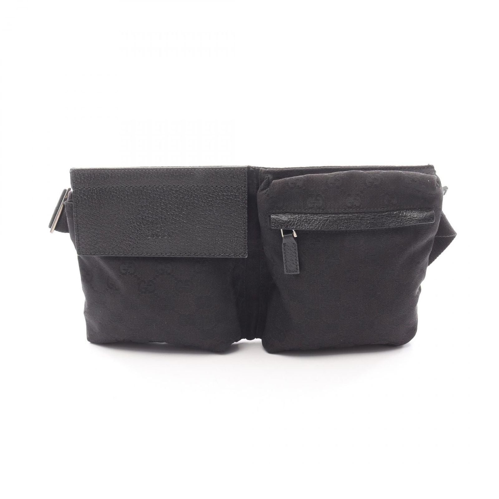 Gucci Waist Bag GG Canvas Black
