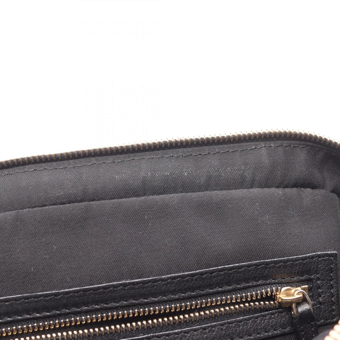 Gucci Shoulder Bag Sherry Line Black Leather Chain — view 5