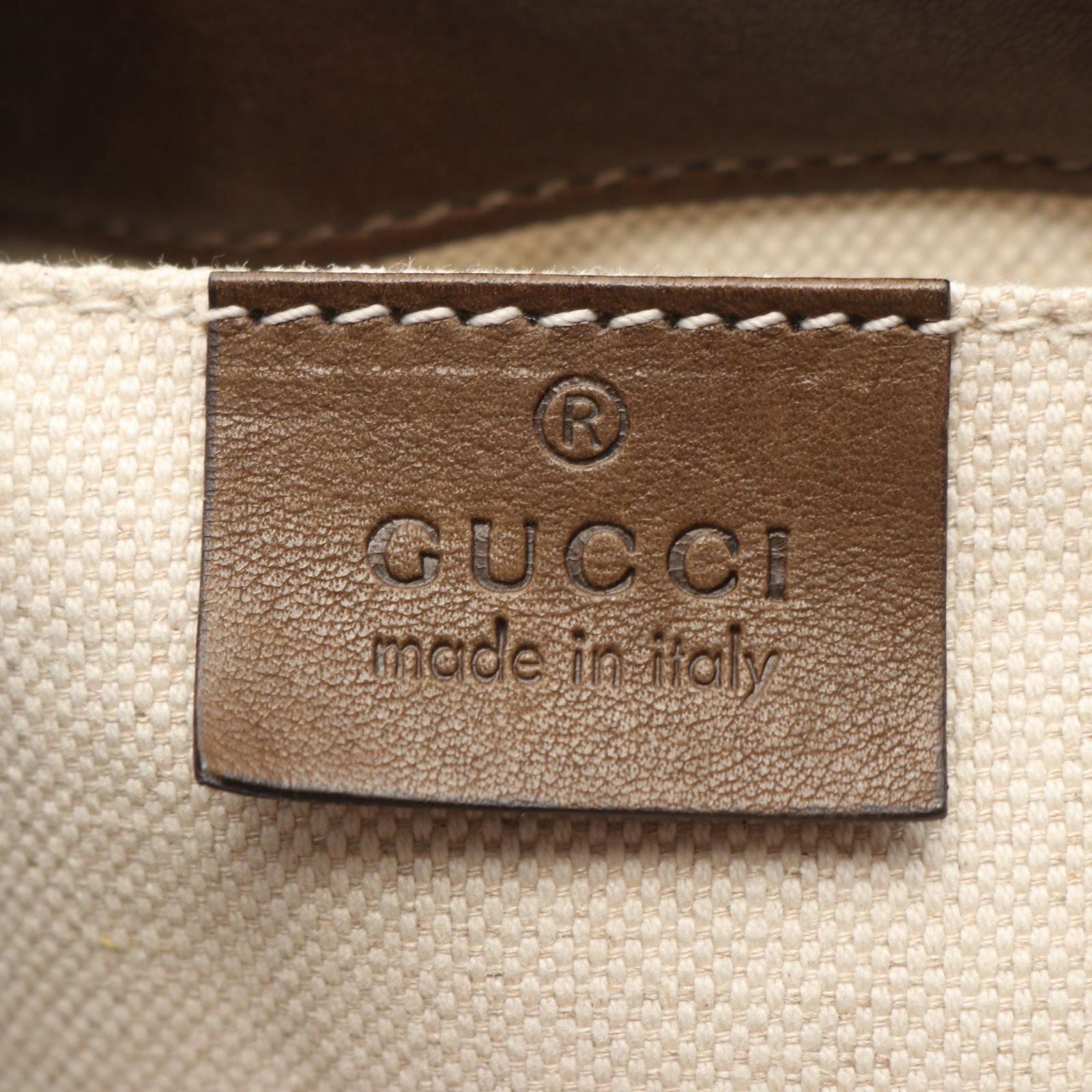 Gucci Shoulder Bag Bamboo Cles Brown Leather Chain — view 4