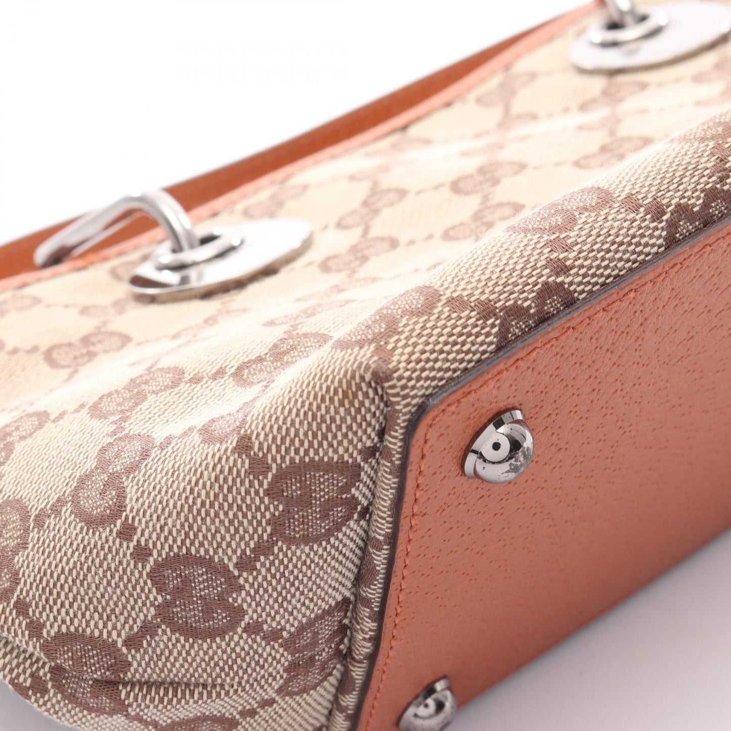 Gucci Tote GG Canvas Beige Mini — view 7