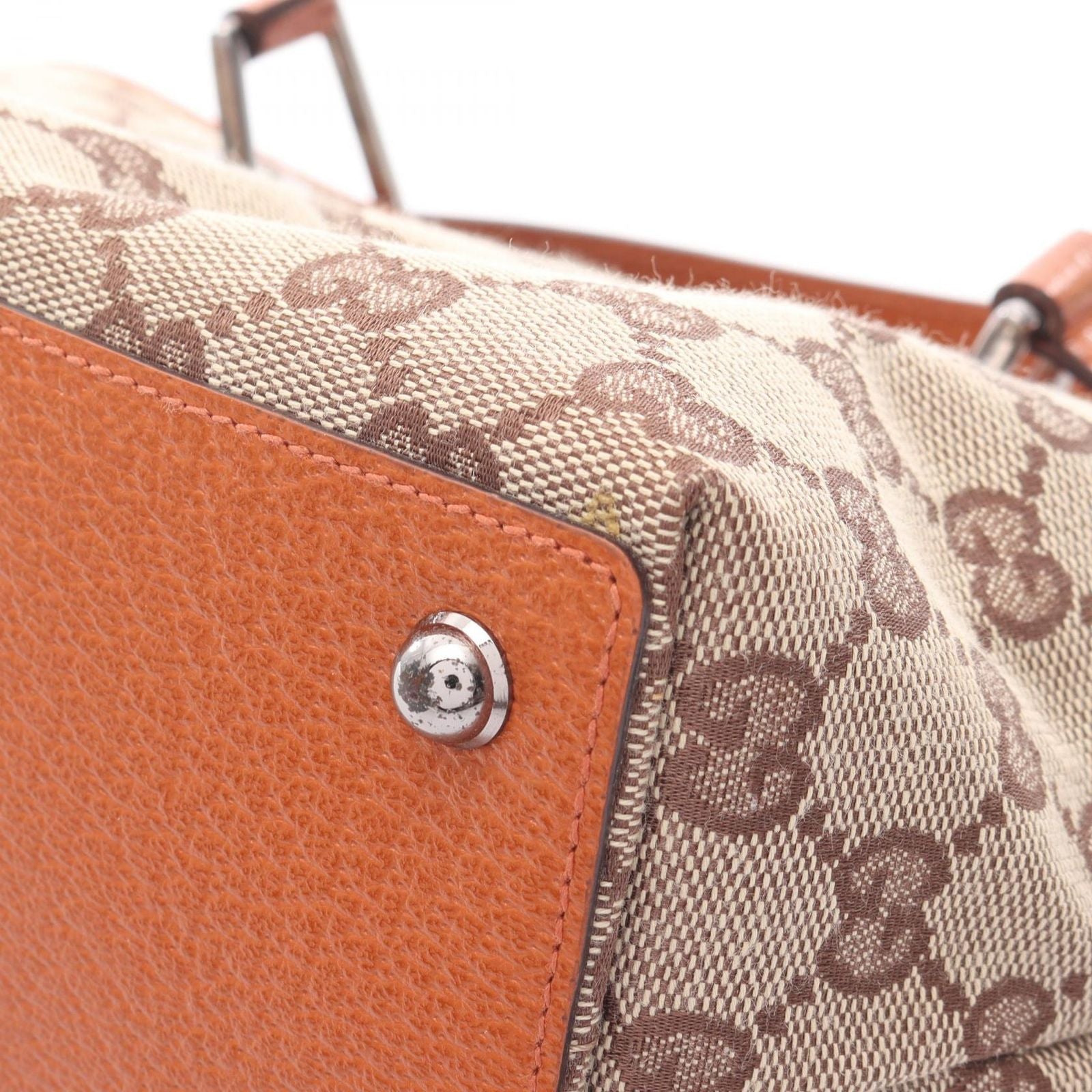 Gucci Tote GG Canvas Beige Mini — view 6
