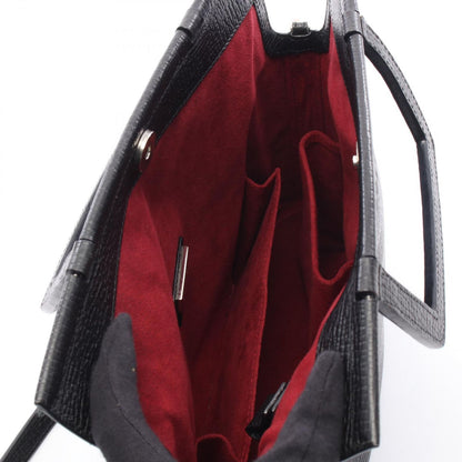 Loewe Handbag Black Leather 2-Way — view 3