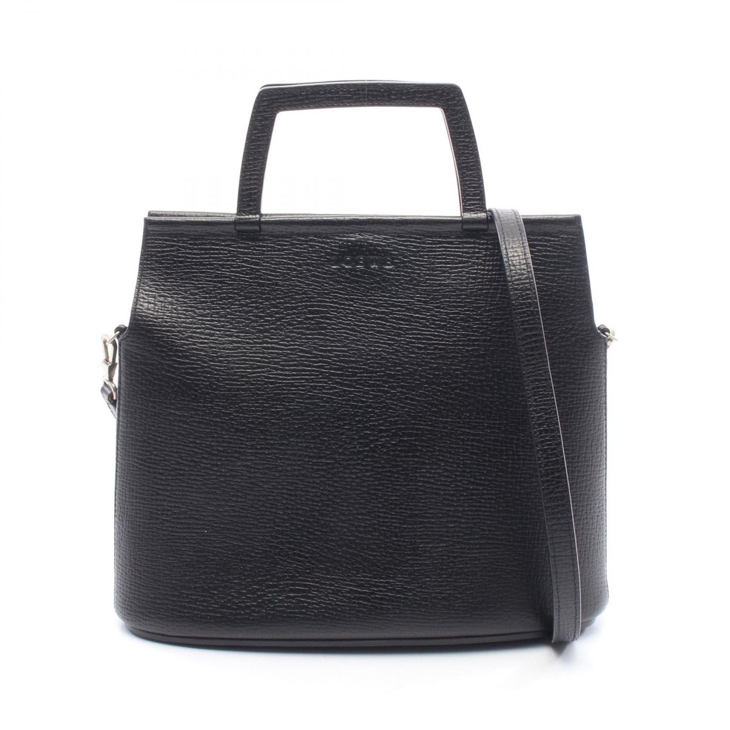 Loewe Handbag Black Leather 2-Way