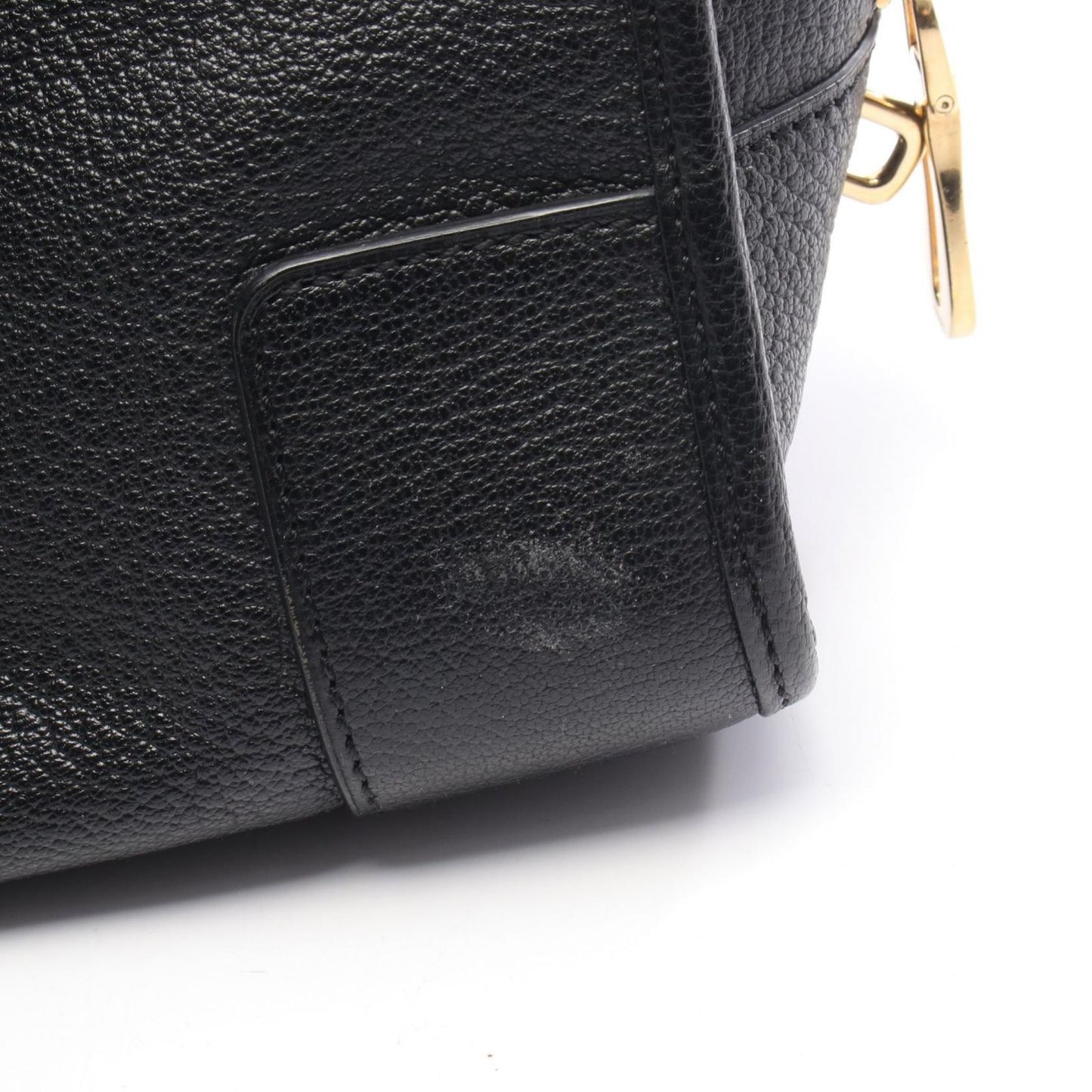 Loewe Handbag Amazona 28 Black Leather — view 8