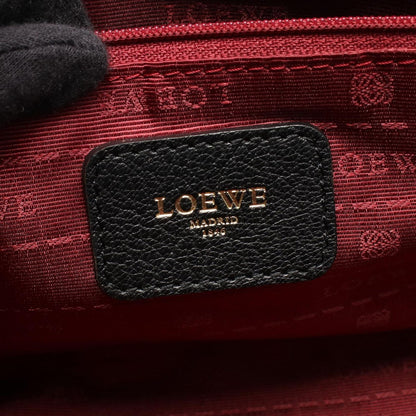 Loewe Handbag Amazona 28 Black Leather — view 4
