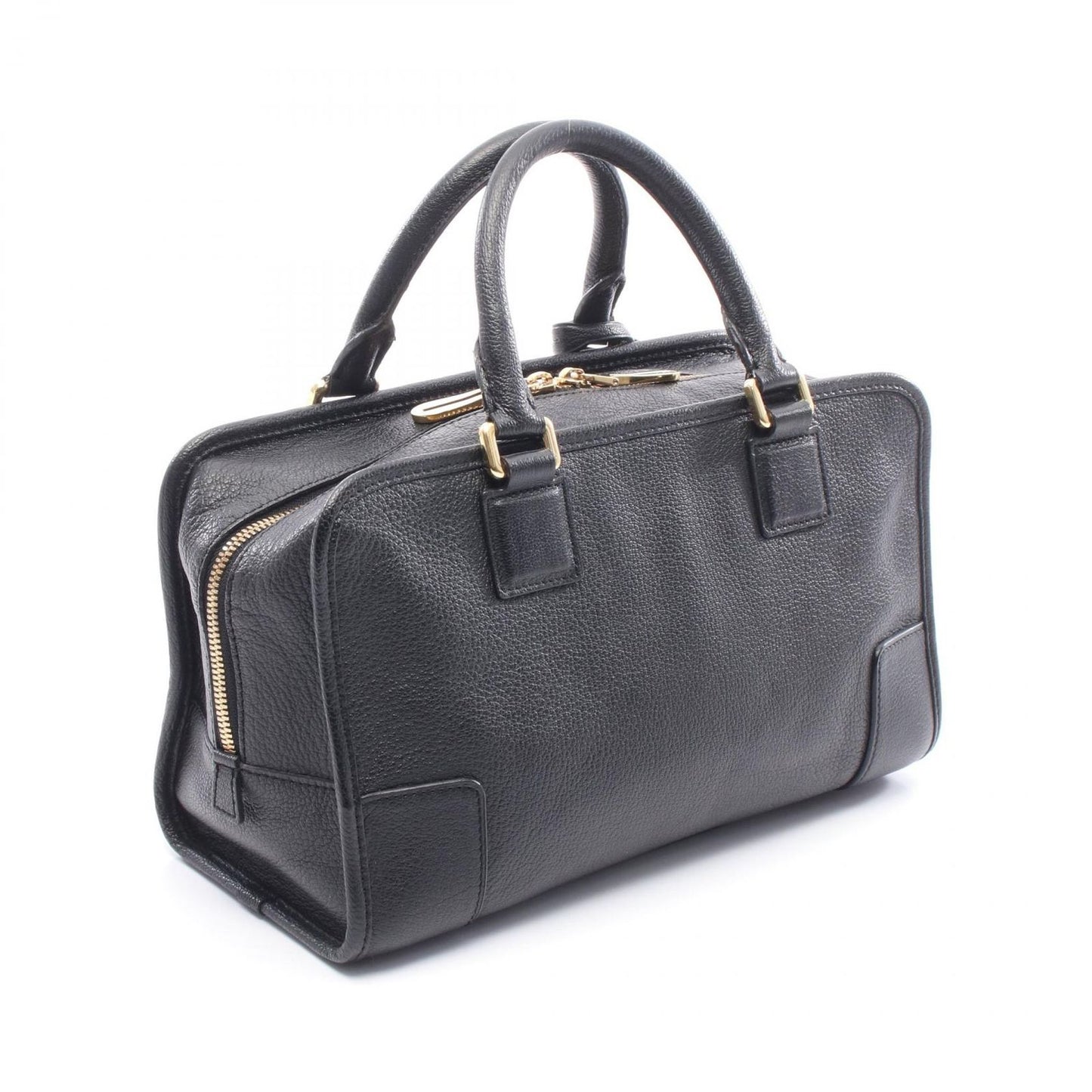 Loewe Handbag Amazona 28 Black Leather — view 2