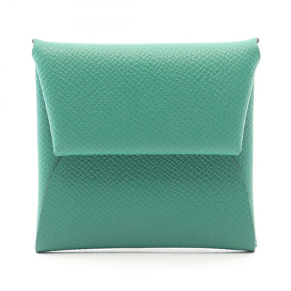 Hermes Coin Case Bastia Verso Vert Vertigo Jaune Poussin Leather