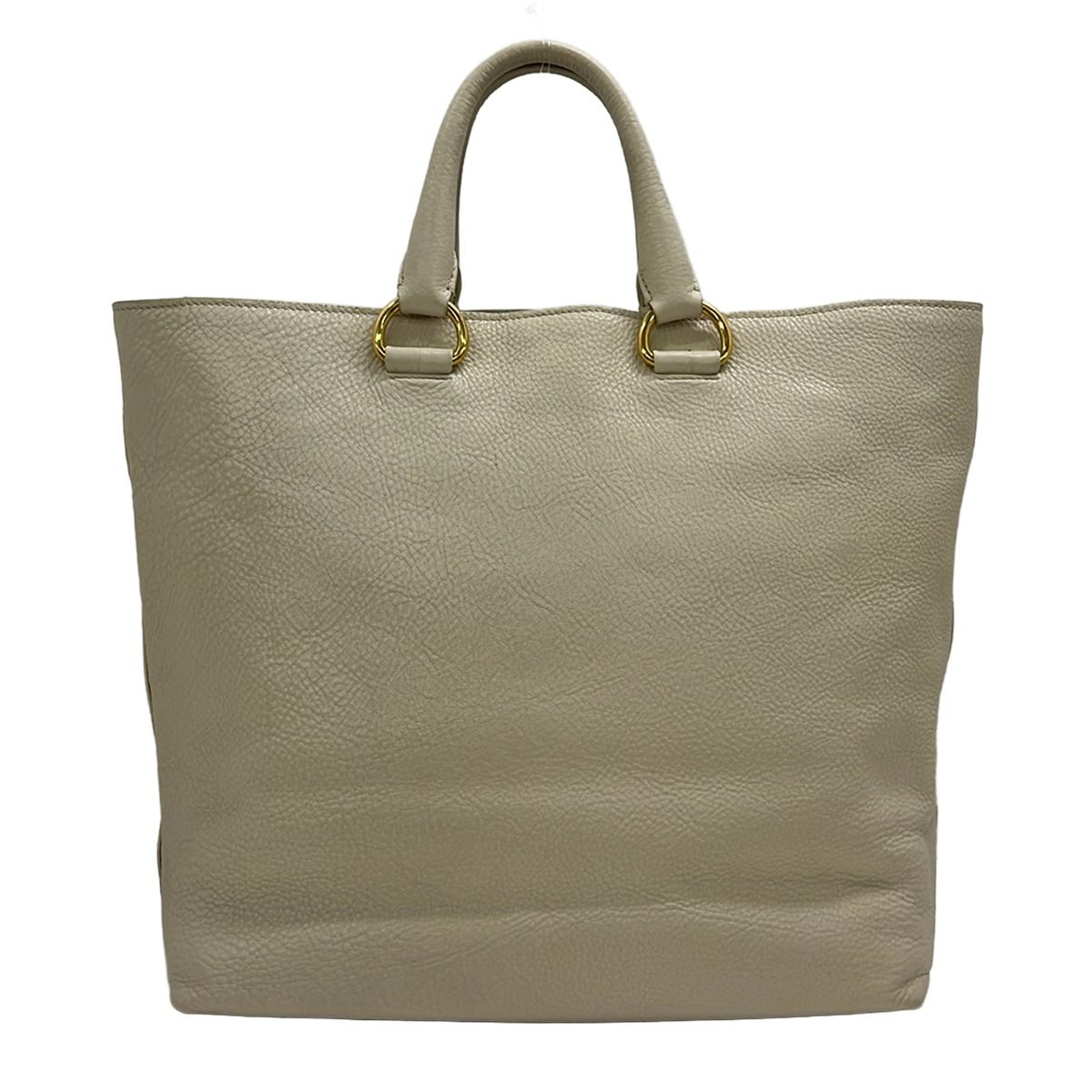 Prada Tote White Leather — view 3