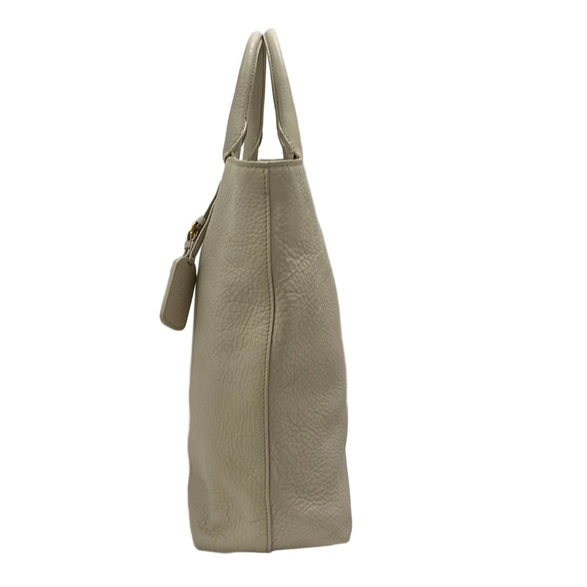 Prada Tote White Leather — view 2