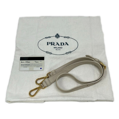 Prada Tote White Leather — view 8