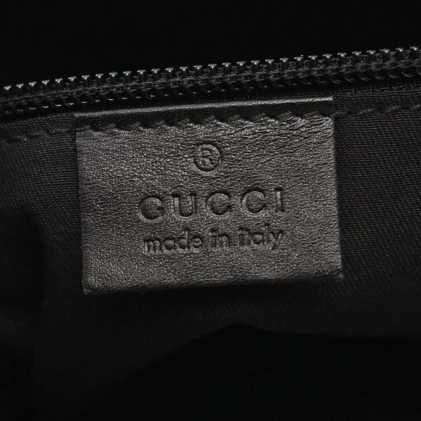 Gucci Shoulder Bag GG Canvas Black — view 4