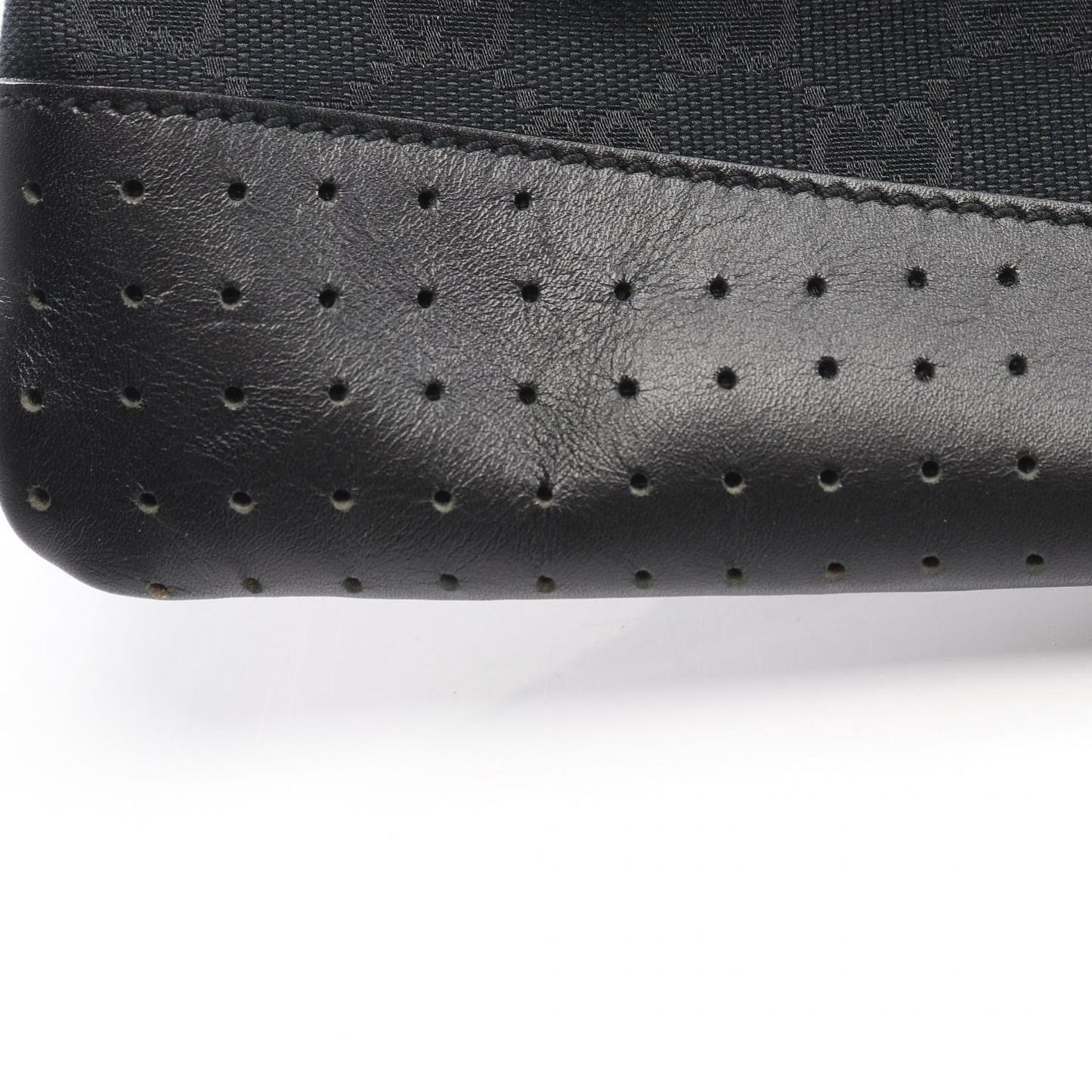 Gucci Shoulder Bag GG Canvas Black — view 7