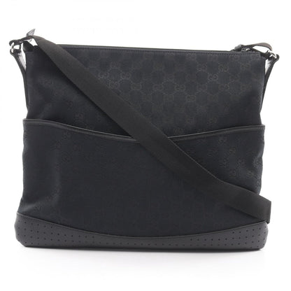 Gucci Shoulder Bag GG Canvas Black