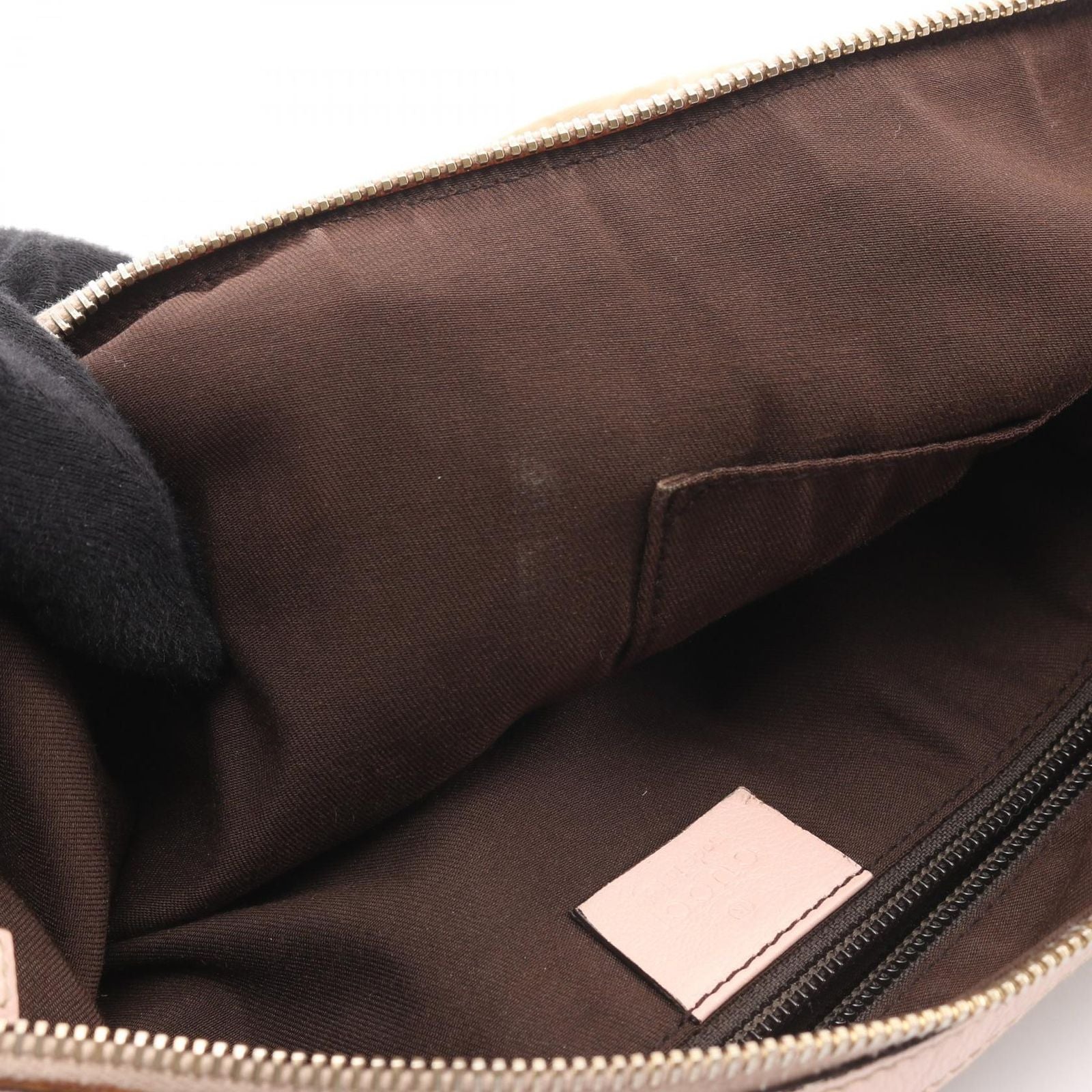 Gucci Shoulder Bag GG Canvas Beige Pink — view 6