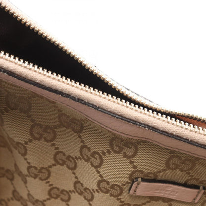Gucci Shoulder Bag GG Canvas Beige Pink — view 8