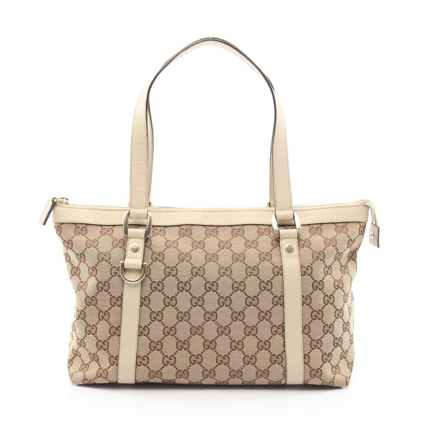 Gucci Tote Abbey GG Canvas Brown Beige