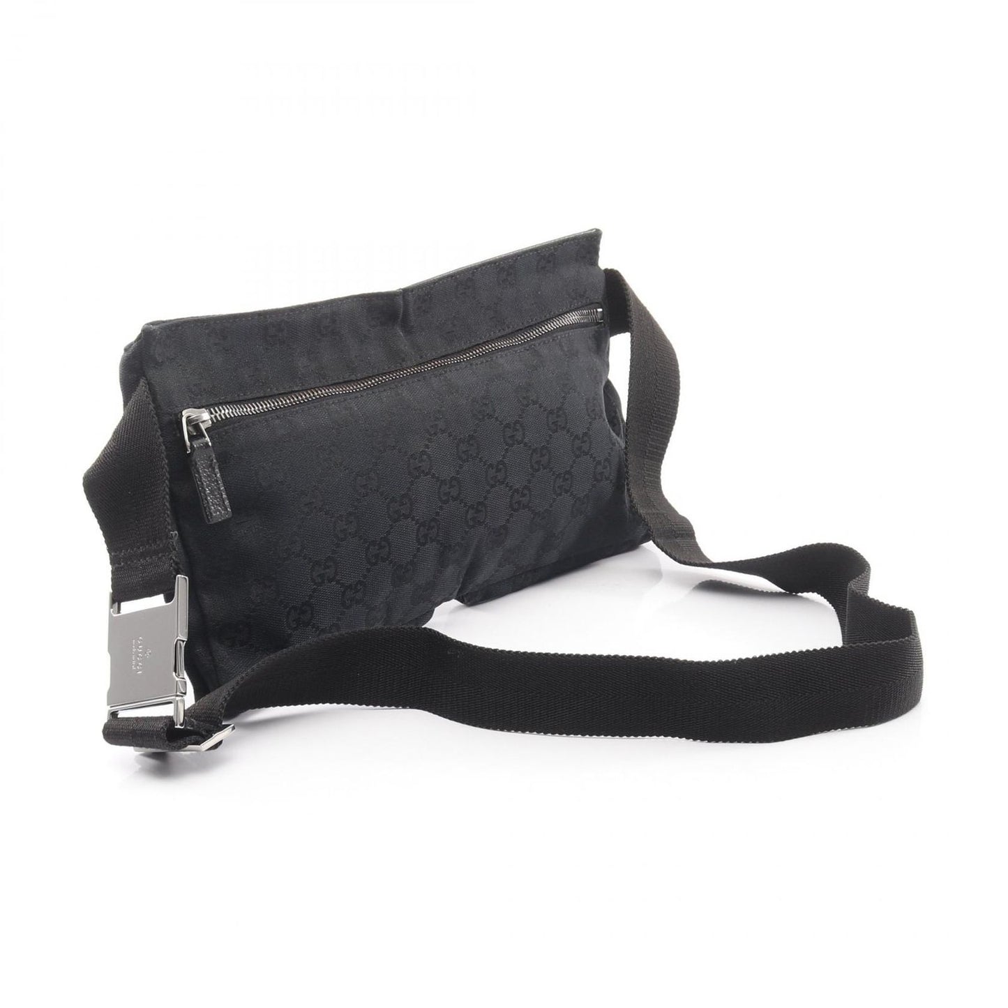 Gucci Waist Bag GG Canvas Black — view 2