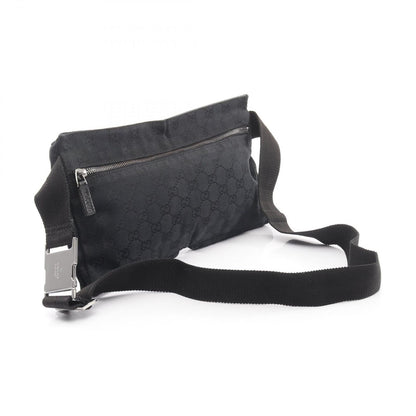 Gucci Waist Bag GG Canvas Black — view 2