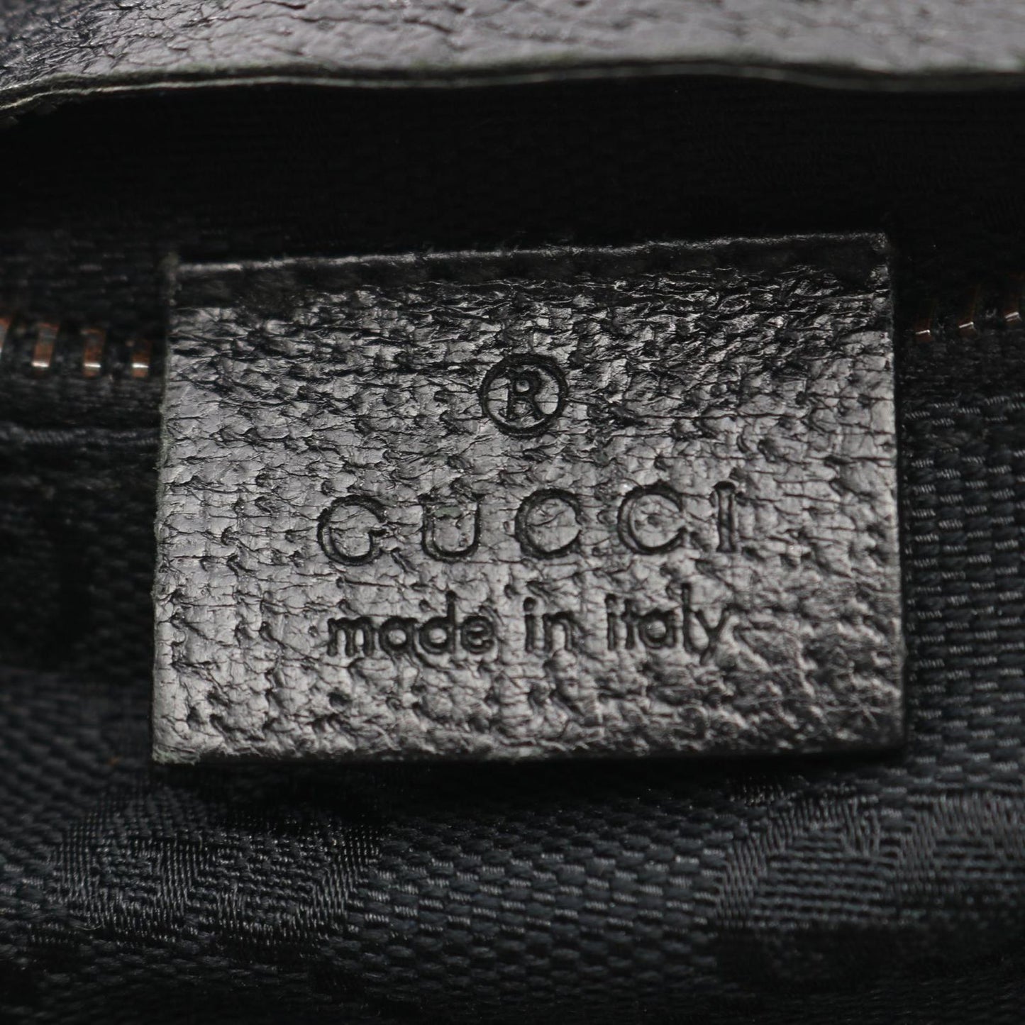 Gucci Waist Bag GG Canvas Black — view 4