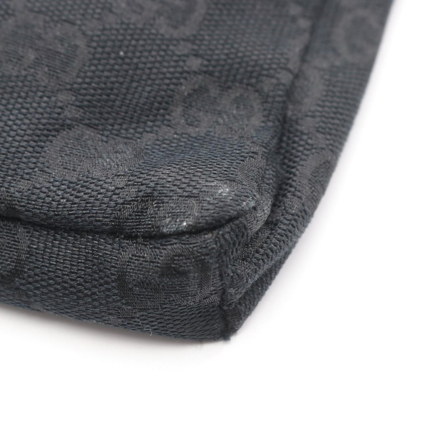 Gucci Waist Bag GG Canvas Black — view 6