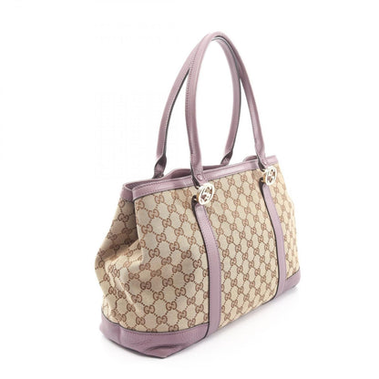 Gucci Tote Miss GG Canvas Beige Purple — view 2