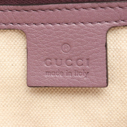 Gucci Tote Miss GG Canvas Beige Purple — view 4