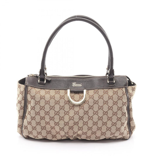 Gucci Tote Abbey GG Canvas Brown