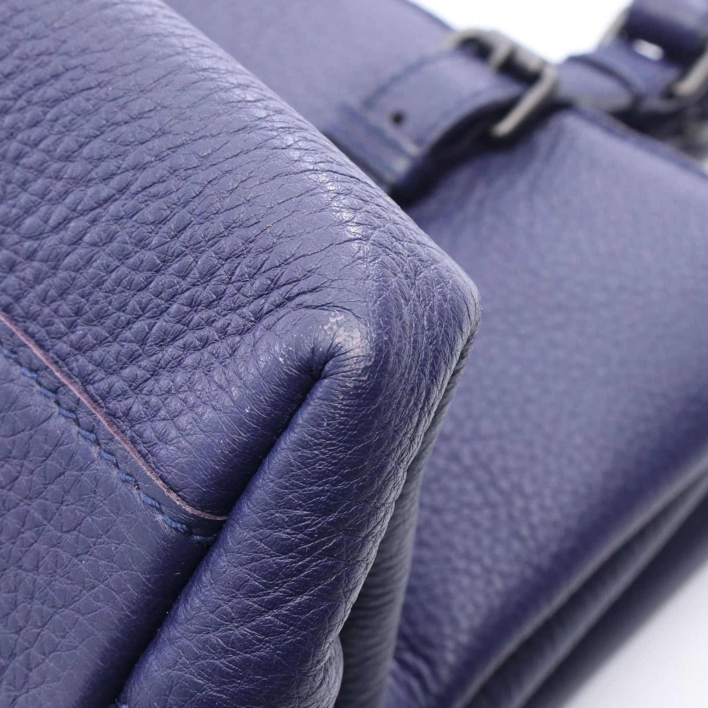 Bottega Veneta Handbag Rome Purple Leather Tote — view 7