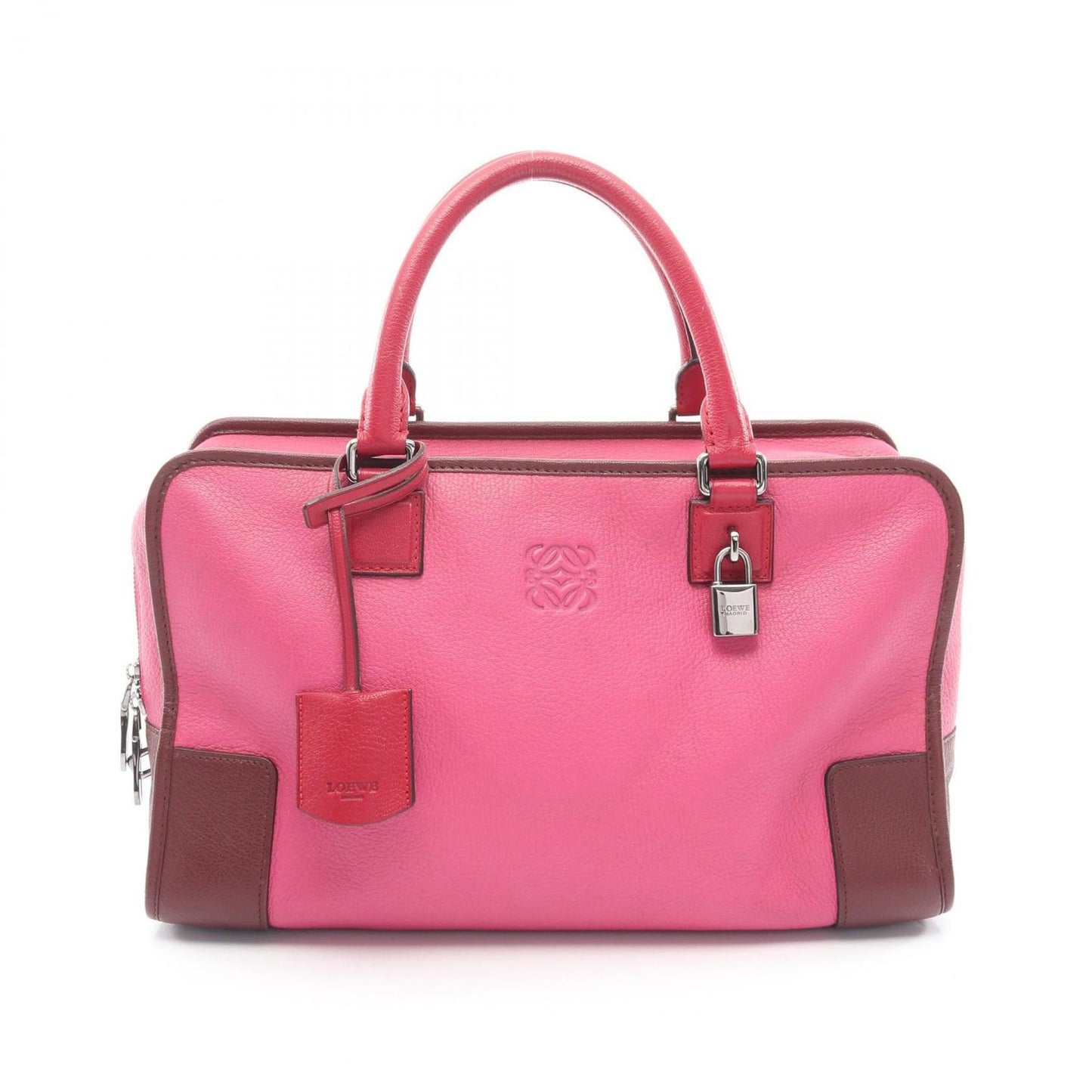 Loewe Handbag Amazona 36 Rose Leather