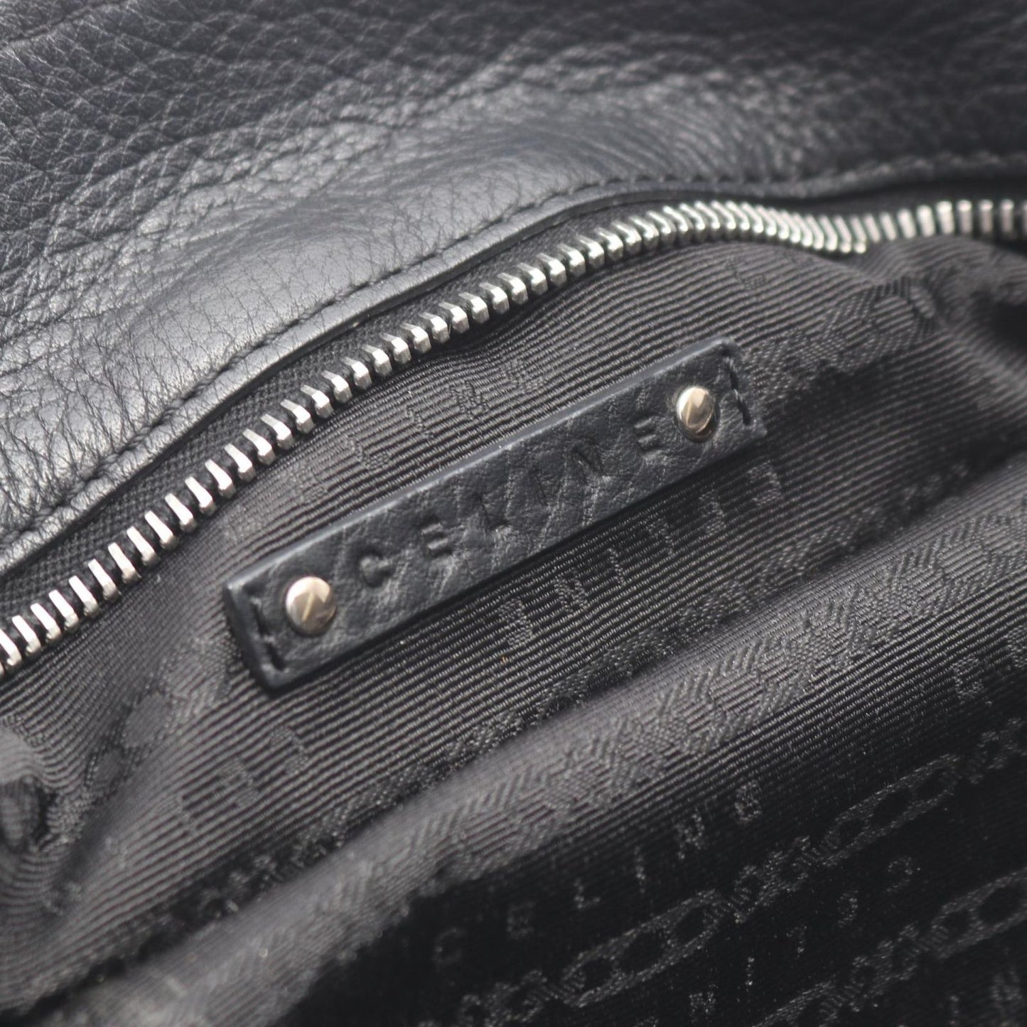 Celine Handbag Bittersweet Black Leather — view 4