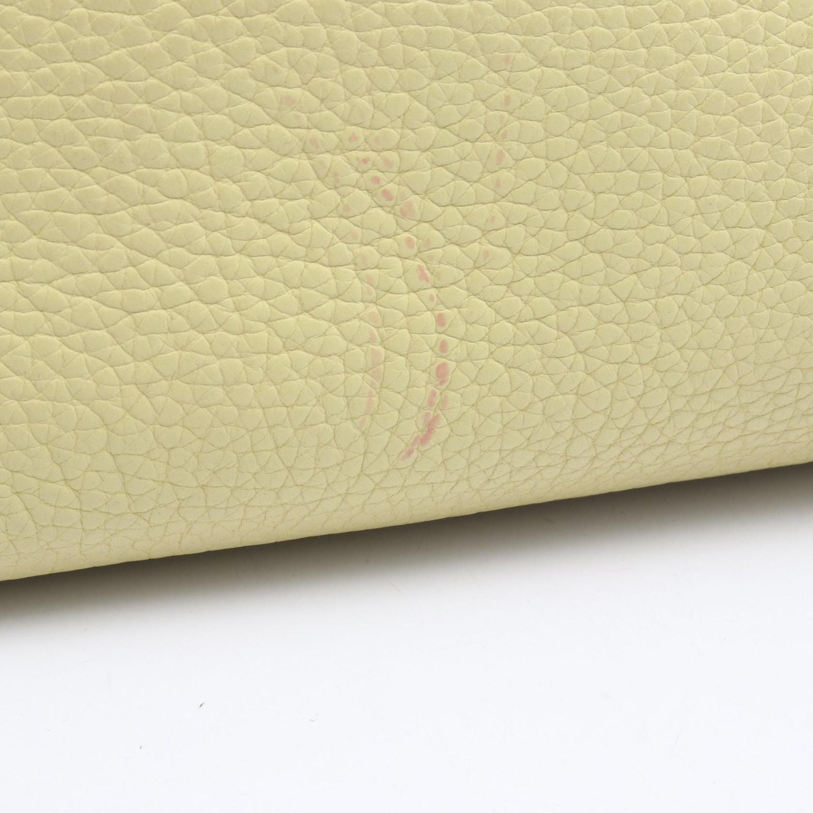 Dior Handbag Diorissimo 2-Way Yellow Leather Hand — view 6