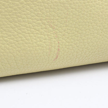 Dior Handbag Diorissimo 2-Way Yellow Leather Hand — view 6
