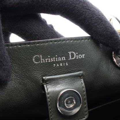 Dior Handbag Diorissimo 2-Way Yellow Leather Hand — view 4