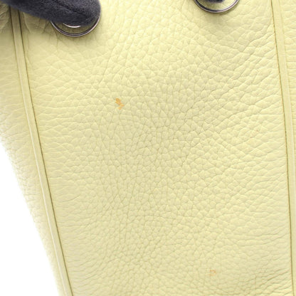 Dior Handbag Diorissimo 2-Way Yellow Leather Hand — view 5