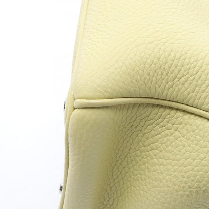 Dior Handbag Diorissimo 2-Way Yellow Leather Hand — view 9