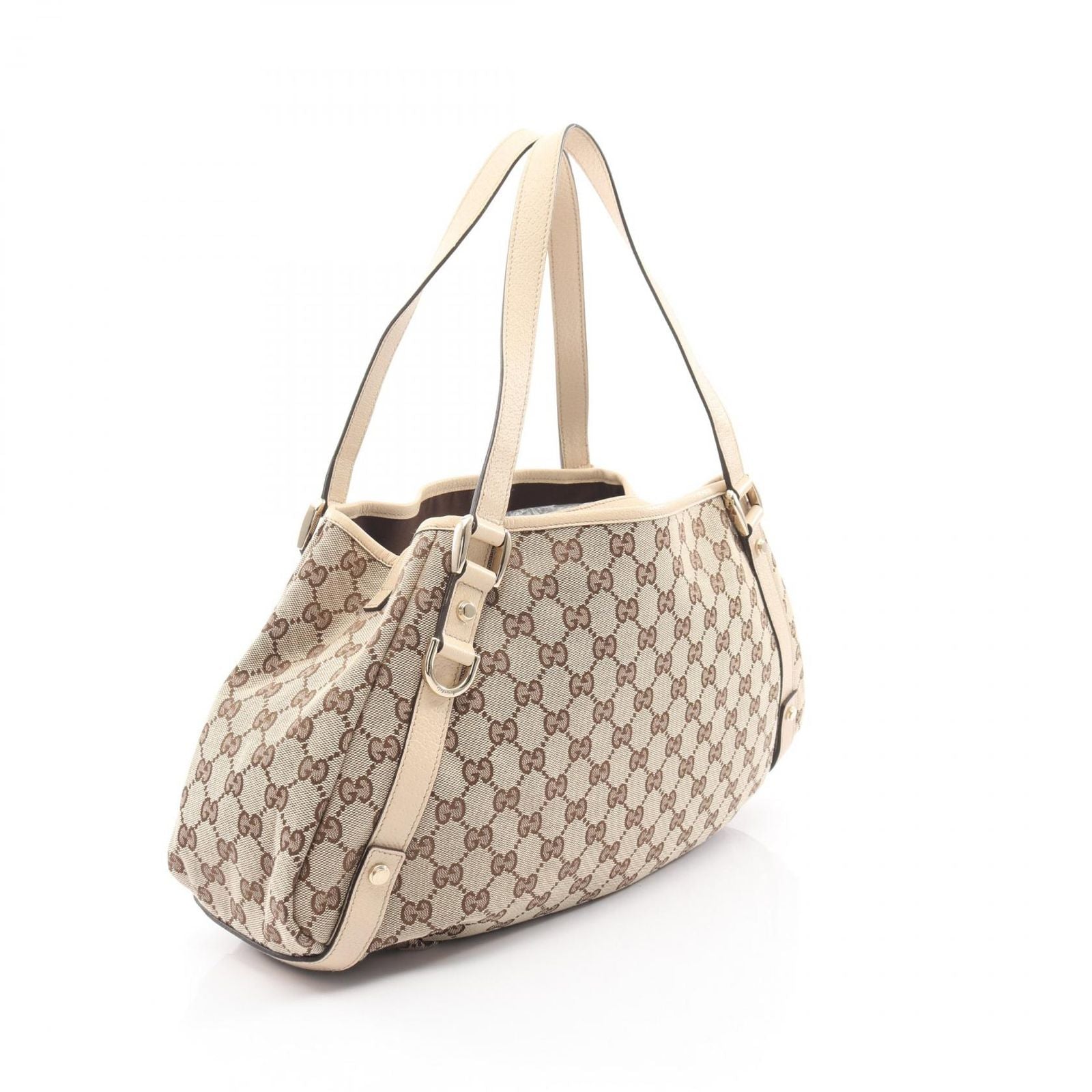 Gucci Shoulder Bag Abbey GG Canvas Beige — view 2