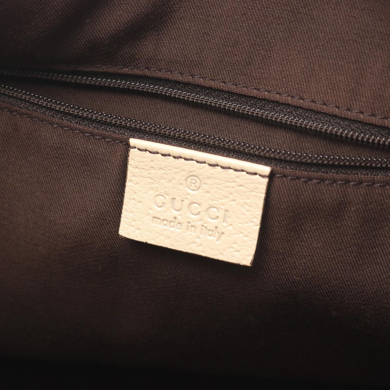 Gucci Shoulder Bag Abbey GG Canvas Beige — view 4