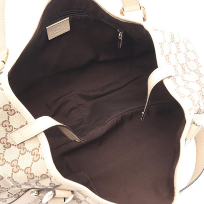 Gucci Shoulder Bag Abbey GG Canvas Beige — view 3