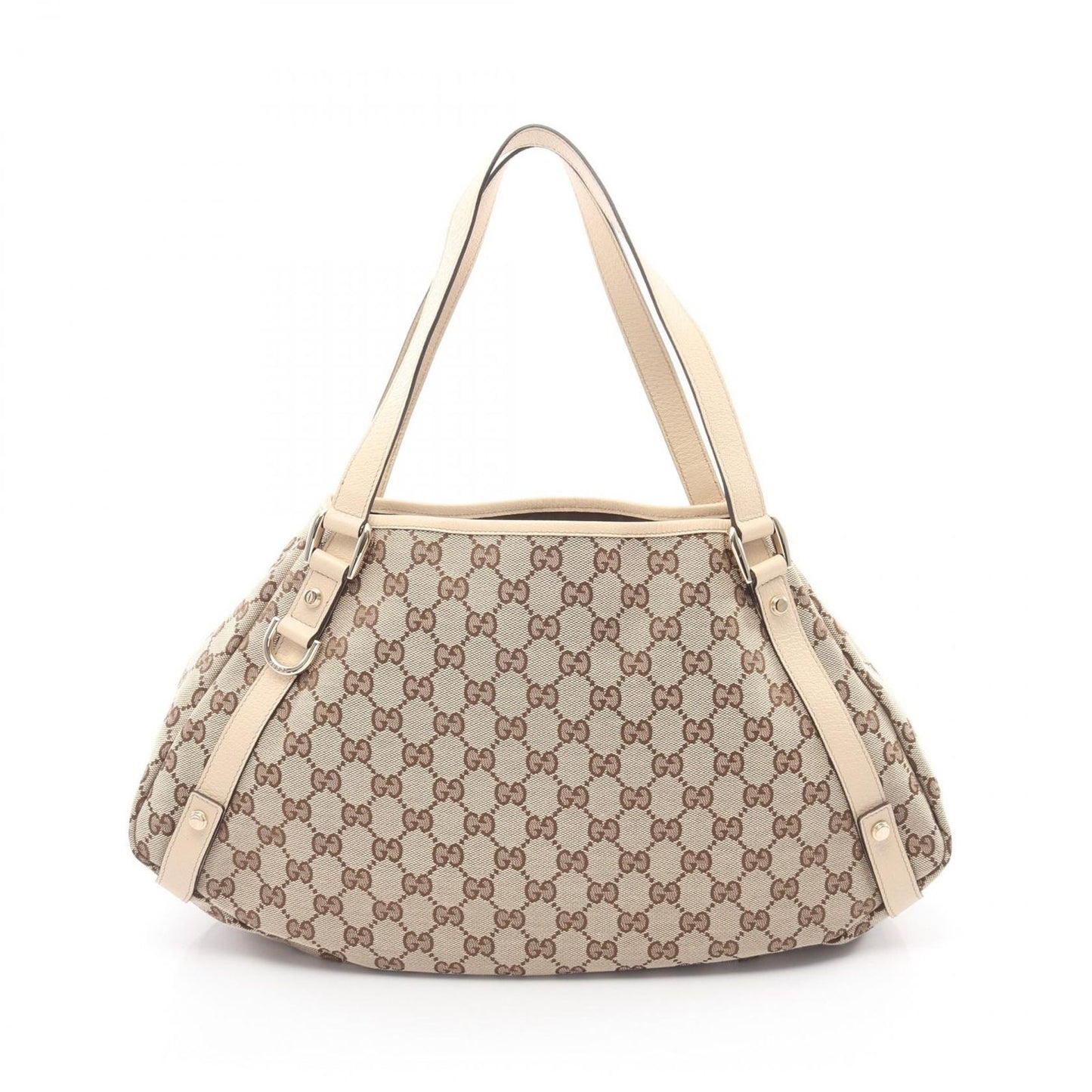 Gucci Shoulder Bag Abbey GG Canvas Beige