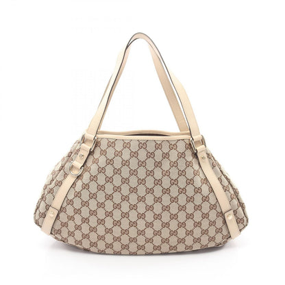 Gucci Shoulder Bag Abbey GG Canvas Beige