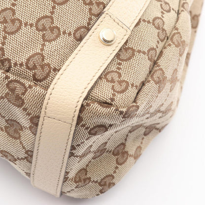 Gucci Shoulder Bag Abbey GG Canvas Beige — view 5